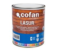 Cofan Lasur Protector al Agua para Madera | Incoloro con acabado Mate | Bote de 750 ml