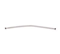 Cofan Latiguillo de Fontanería H3/8" x H3/8", Conexión de Latón, Manguera Flexible Trenzada de Acero Inoxidable 304, Adecuada para Sanitarios, Longitud 50 cm, Alta Resistencia 10 bar