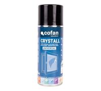 Cofan Limpiacristales en Spray 400 ml, Limpieza sin Marcas para Vidrios, Espejos y Cristales, Acción Desengrasante