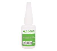 Cofan Limpiador de Adhesivo Cianoacrilato Profesional de 20 g | Elimina restos de pegamentos y adhesivos