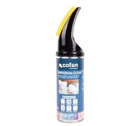 Cofan Limpiador en Espuma Universal 400 ml con Perfume, Antiestático, para Vidrio, Plástico, Madera y Acero, Incluye Cepillo