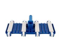 Cofan Limpiafondos Barredera Flexible para Piscinas con Cepillo Central y Ruedas | Medidas de 33 x 18 cm y Mango de Ø 2,8 cm