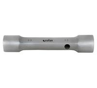 Cofan LLave de Tubo de doble boca hexagonal | Medidas desde 6-7 a 30-32| Totalmente huecas
