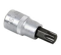 Cofan Llave de vaso de 1/2'' | Fabricada en acero al cromo vanadio | Con punta corta Torx 40