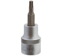 Cofan Llave de vaso de 3/8'' | Fabricada en acero al cromo vanadio | Con punta Torx 20