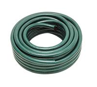 Cofan Manguera de 3 capas | Fabricado en PVC de color verde | Con medida Ø 15 mm | Longitud en 20 metros