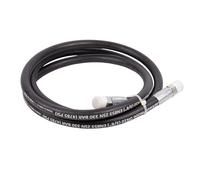 Cofan Manguera hidráulica | Presión: 2200 PSI | 1/2" BSP | Longitud: 2,5 m | Adecuado para bombas neumáticas lubricantes