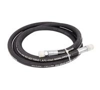 Cofan Manguera hidráulica | Presión: 2200 PSI | 1/2" BSP | Longitud: 3,5 m | Adecuado para bombas neumáticas lubricantes