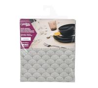 Cofan Mantel Redondo Antimanchas | Confeccionado en Jacquard con Tejido Resinado | Diseño de Arcos Verdes | Materiales: 50% algodón y 50% poliéster | Fácil de Limpiar (1,60 m, Redondo)