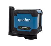 Cofan Nivel láser | Líneas cruzadas | Modo manual y autonivelante | Rango de trabajo: 30 m | Incluye bolsa