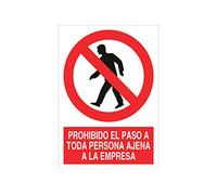 Cofan P53PL297210 Señal Poliestireno, 297 x 210 mm