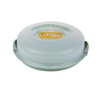 Cofan Pack de 10 Tarteras Redondas en color Verde | Incluye Asa y Tapa | Medidas: 34,5 x 11 cm (6, Circular)