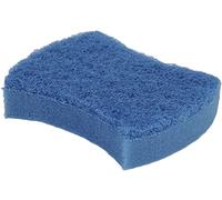 Cofan Pack de 3 estropajos con Esponja | Color Azul | Medidas 10,5 x 8,5 x 2,5 cm | Venta unitaria