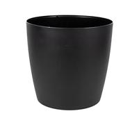 Cofan Pack de 3 Macetas o Venta Unitaria de Polipropileno Redondas | Color: Negro | Medidas: 35 x 33 cm | Dale Vida a Tus Plantas con Estilo (1, 35 x 33 cm)