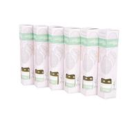 Cofan Pack de 6 ambientadores de varillas bergamota calabrese | Aroma revitalizante | Varillas de ratán | Frasco de vidrio | Capacidad: 50 ml