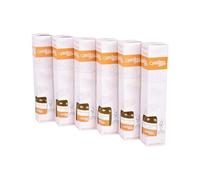 Cofan Pack de 6 ambientadores de varillas naranja y canela | Aroma cítrico | Varillas de ratán | Frasco de vidrio | Capacidad: 50 ml