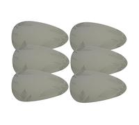 Cofan Pack de 6 salvamanteles individuales | Diseño triangular con hojas| Color: verde | Material: PVC | Medidas: 45 x 36 cm