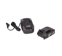 Cofan Pack de Cargador 20 V 2.4 A + batería 20 V 2.0 Ah Li-Ion | Sistema 1 for All | Protección Avanzada | Carga Segura