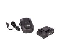 Cofan Pack de cargador 20 V 2.4 A + batería 20 V 2.0 Ah Li-Ion | Sistema 1 for All | Protección avanzada | Carga segura