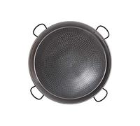 COFAN Paellera con 4 Asas, Acero, Gris, 12 x 141 cm