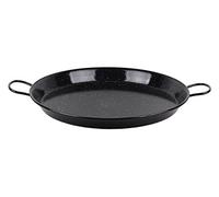 Cofan Paellera de Acero Esmaltado | Paellera Tradiconal | Paellera con 2 Asas | Diámetro 34 cm | 6 Raciones