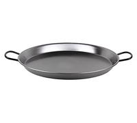 Cofan Paellera de Acero Pulido | Diámetro 42 cm | Paellera Tradiconal | Paellera con 2 Asas | 10 Raciones
