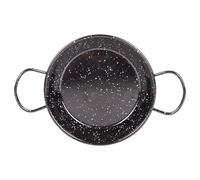 Paellera de Acero Esmaltado | Ø15 cm | Mini | Paellera Tradiconal Pequeña | Paellera con 2 Asas