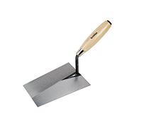 Cofan Paleta Forjada Modelo Norte | Varias Medidas de Longitud | para la Construcción | Mango de Madera