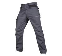 Cofan Pantalón de trabajo elástico Loki 65% poliéster, 32% algodón, 3% elastano, Talla desde la 38 a la 34, Ligero, cómodo y resistente, Color gris, (FR/ES, Números, 40, 42, Regular, Regular, 1, Gris)