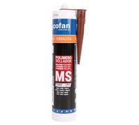 Cofan Polímero Sellador MS | Color Terracota | Envase de 290 ml