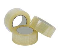 Cofan Precinto acrílico transparente de 45 Micras | Cinta para embalaje y paquetería | Resistente y duradera