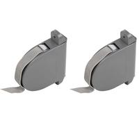 Cofan Recogedor para persianas | Recogedor abatible | Fabricado en PVC | 6 m x 14 mm (Paquete de 2)