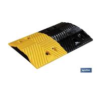 Cofan - Reductor de Velocidad Amarillo/Negro; 1 UNIDAD