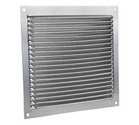 Cofan Rejilla de Ventilación con Mosquitera | Fabricado en Aluminio | Medida de 17 x 17 cm