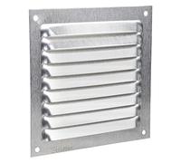 Cofan Rejilla de Ventilación | Fabricado en Aluminio | Medida de 10 x 10 cm | Medida Interior 8 x 8 cm