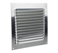 Cofan Rejilla de ventilación de aluminio 15 x 15 cm (interior 12,5 x 11,5 cm)