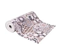 Cofan Rollo de Alfombra Vinílica Semirrígida con Diseño Digital de Mosaicos Cerámicos · Impermeable, Antimanchas y Resistente · Medidas del rollo: 52 cm x 20 m