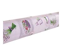 Cofan Rollo de Hule con Estampado de Lavanda | Impermeable | Medida: 1,40 x 25 m | Protector y Estilo para la Mesa