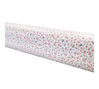 Cofan Rollo de Hule | Diseño Moderno de Flores | Materiales: PVC y Polipropileno | Fácil de Limpiar | Medida: 1,40 x 20 Metros