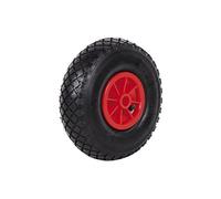 Cofan Rueda para carretilla de almacén | Sin rodamiento | Fabricada con llanta de ABS neumática