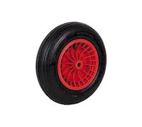 Cofan Rueda para carretilla de obra con rodamiento | Fabricada con llanta de ABS neumática | Para pesos de hasta 136 kg