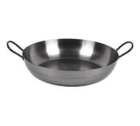 Cofan Sartén Lionesa de Acero Pulido | Diámetro 40 cm | Resistente al óxido | Antiadherente