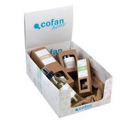 Cofan Set de Ambientadores | Fragancia: Linen (Lino) | Kit de 3 ambientadores para el hogar y 1 para el coche con aroma a Apple (Manzana) GRATIS