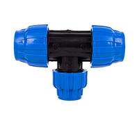 Cofan T reducida al centro | Diámetro 63 x 50 x 63 mm | Pack de 3 unidades