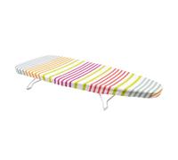 Cofan Tabla de Planchar de sobremesa | Funda 100% de algodón | Patas Antideslizantes | Colgador Integrado | Gran Superficie de Planchado 74 x 33 cm