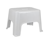 Cofan Taburete Bajo | Pack de 6 en Color Blanco o Venta Unitaria | Medida: 40 x 30 x 28 cm (1)