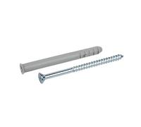 Cofan Taco Largo de Golpe con Tornillo Pozidrive | Medida de Ø 10 x 115 mm