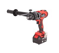 Cofan Taladro percutor a batería | Motor sin escobillas | Potencia: 20 V | Portabrocas 13 mm | 150 Nm, 2000 rpm | 2 velocidades | Percusión 30 000 BPM | Incluye accesorios | Batería y cargador NO INCL