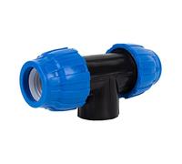 Cofan TE 90° con Rosca Hembra | Diámetro 63 x 63 mm y 1" 1/4 de Rosca | Unitaria