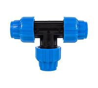 Cofan TE 90° con Tres Conexiones | Diámetro 25 x 25 x 25 mm cada Conexión | Pack de 10 unidades